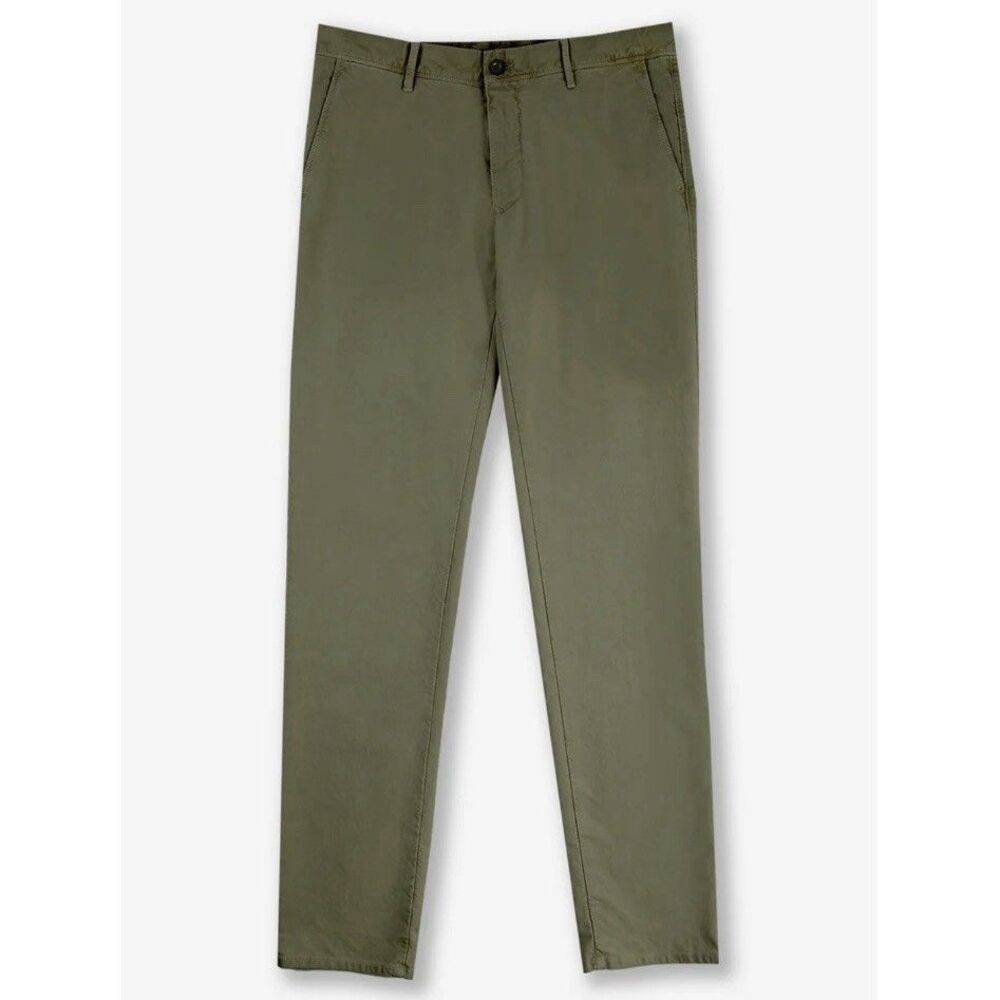 Incotex Pants Men’s 36X32 Army Green Slim Fit Tricochino Utility Trousers $410 - Picture 3 of 16